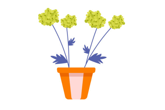 Beautiful Flowers in Pots 17 Graphics Freebies Review