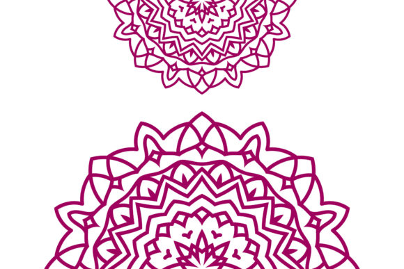 Beauty Mandala Flowers Background Graphics Freebies Review