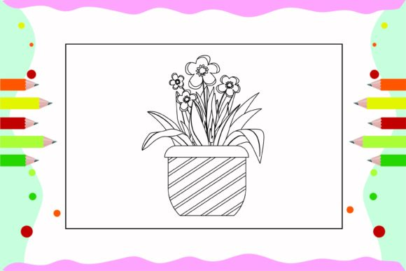 Flowers Coloring Pages for Kids 39 Review