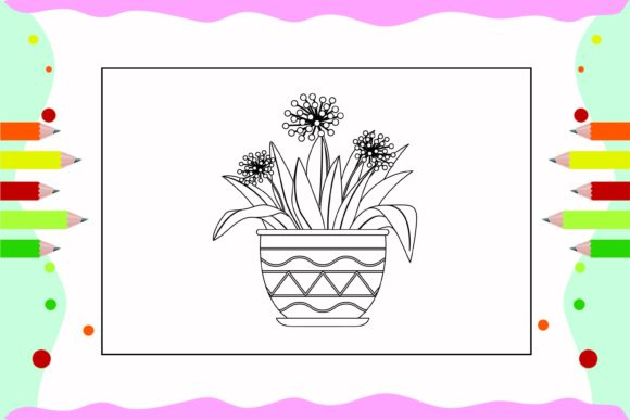 Flowers Coloring Pages for Kids 52 Embroidery Review
