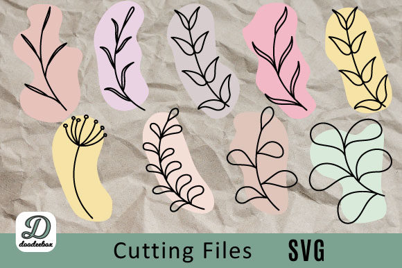 Flowers Leaf Hand Drawn Graphics and Illustrations Review