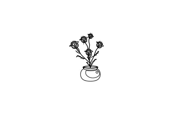 Flowers Pot Wedding Outline Review