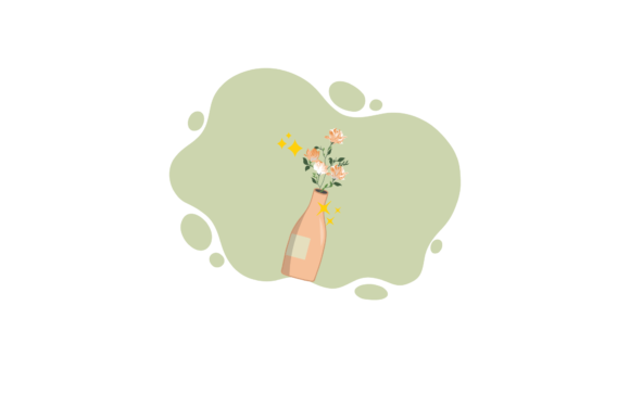 Flowers Summer Army Liquid Shape Design Graphics and Illustrations Review