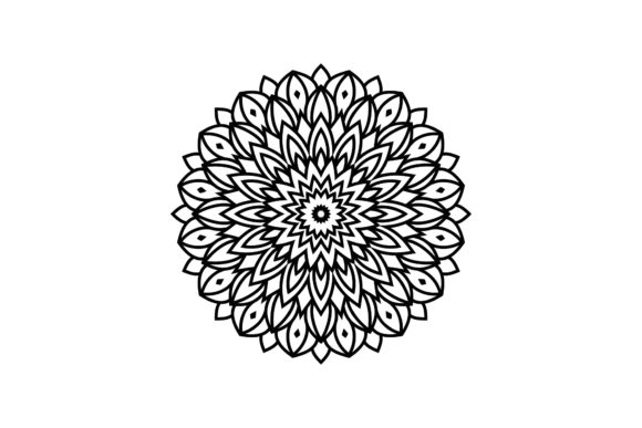 Mandala Flowers Oriental Illustration: Graphics and Design Review
