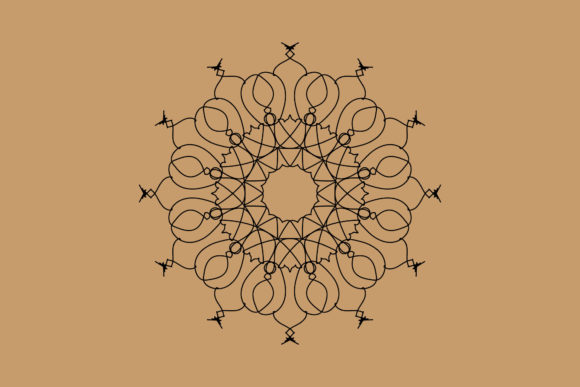 Mandala Illustration Flowers Decoration Review