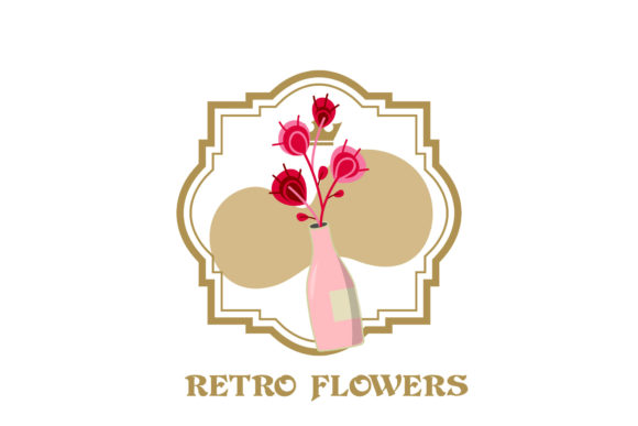 Vintage Flowers Premium Element Design Graphics and Illustrations Review